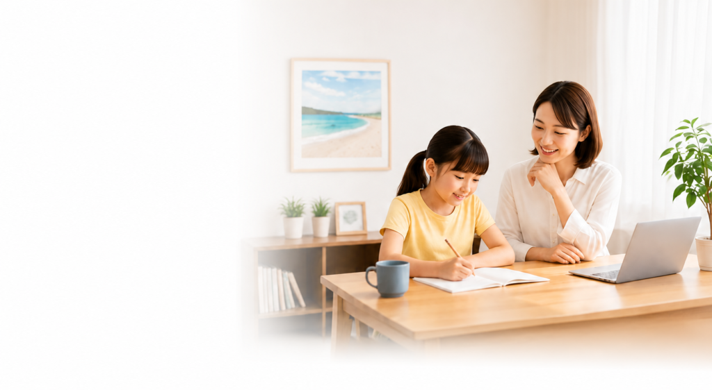 ドゥマゲッティで留学・移住する親子の生活費を考える母子
